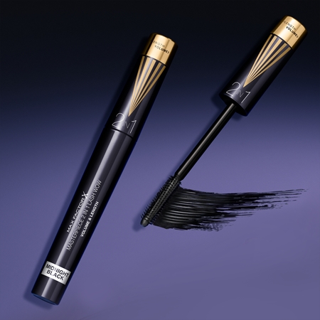 Тушь для завивки и увеличения объема ресниц 2 в 1 Max Factor Masterpiece Lash Wow, Midnight Black 7 ml — фото 3