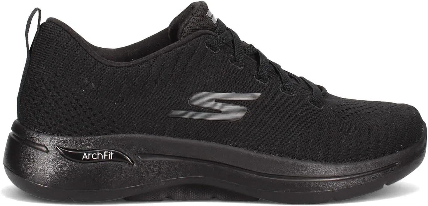 Skechers Herren Gowalk Arch Fit - Спортивные кроссовки для тренировок и ходьбы с воздухопроницаемой пеной, Black — фото 3