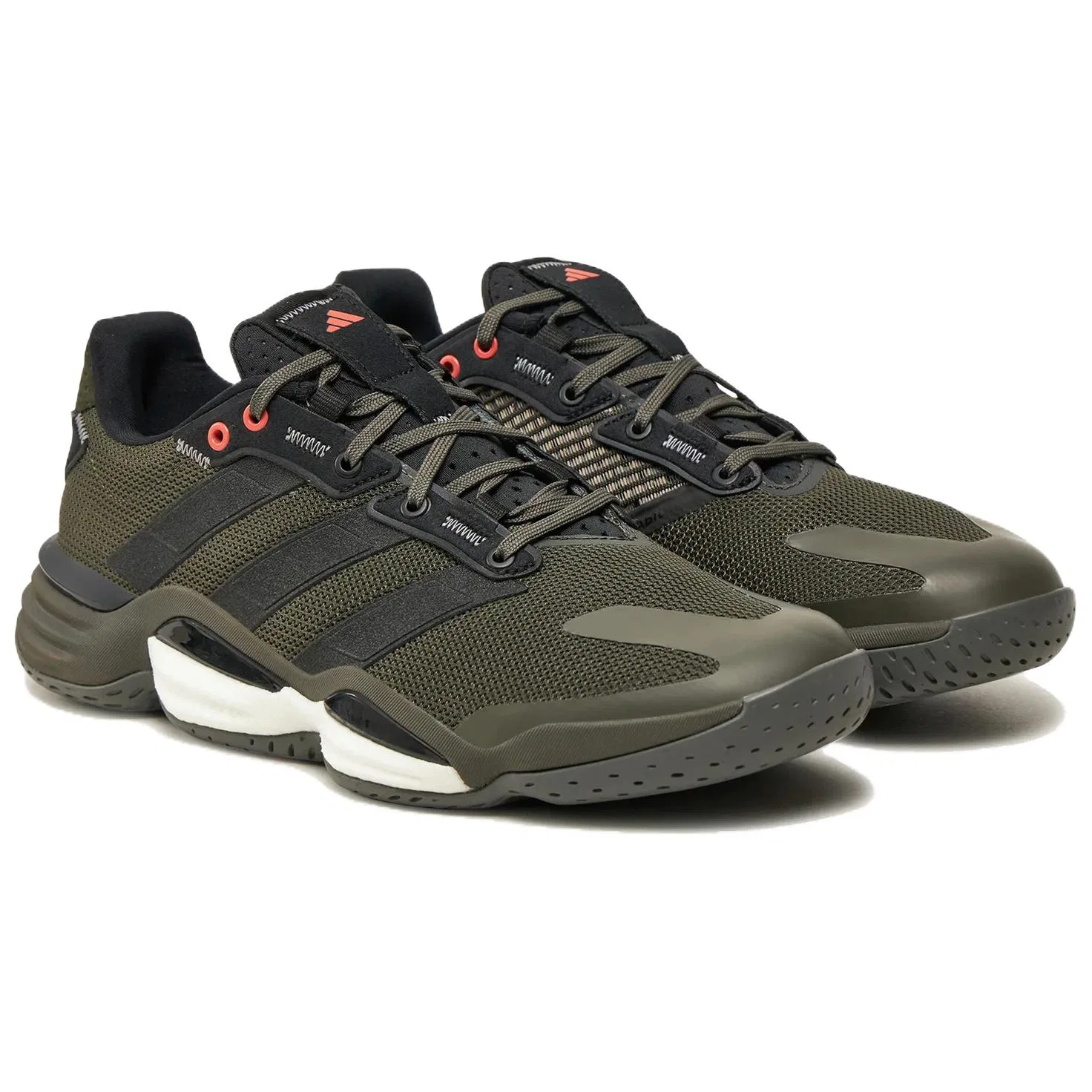 Кроссовки для тренировок STABIL 16 Adidas зеленые — фото 3