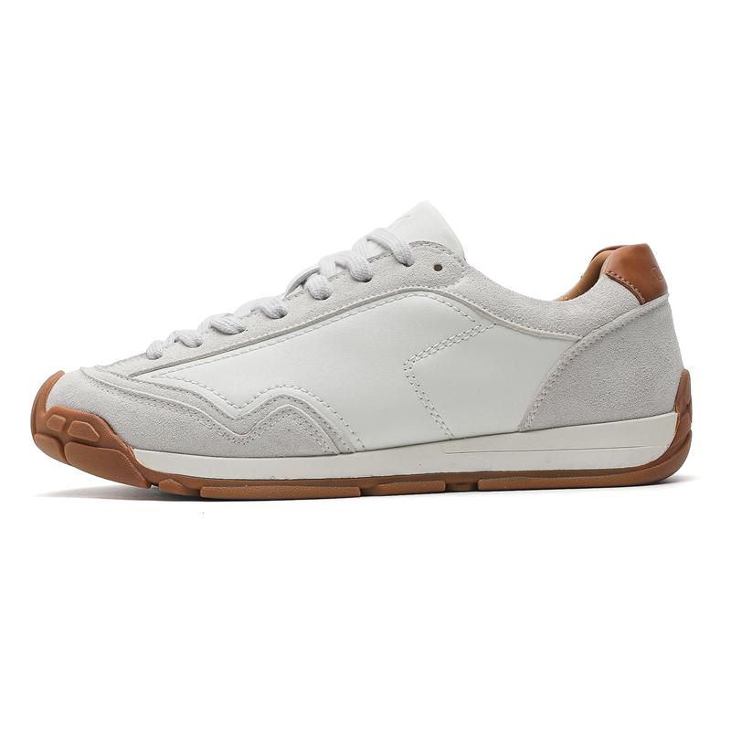 

Bellum Han Противоскользящие износостойкие низкие скейтерские кеды мужские белые