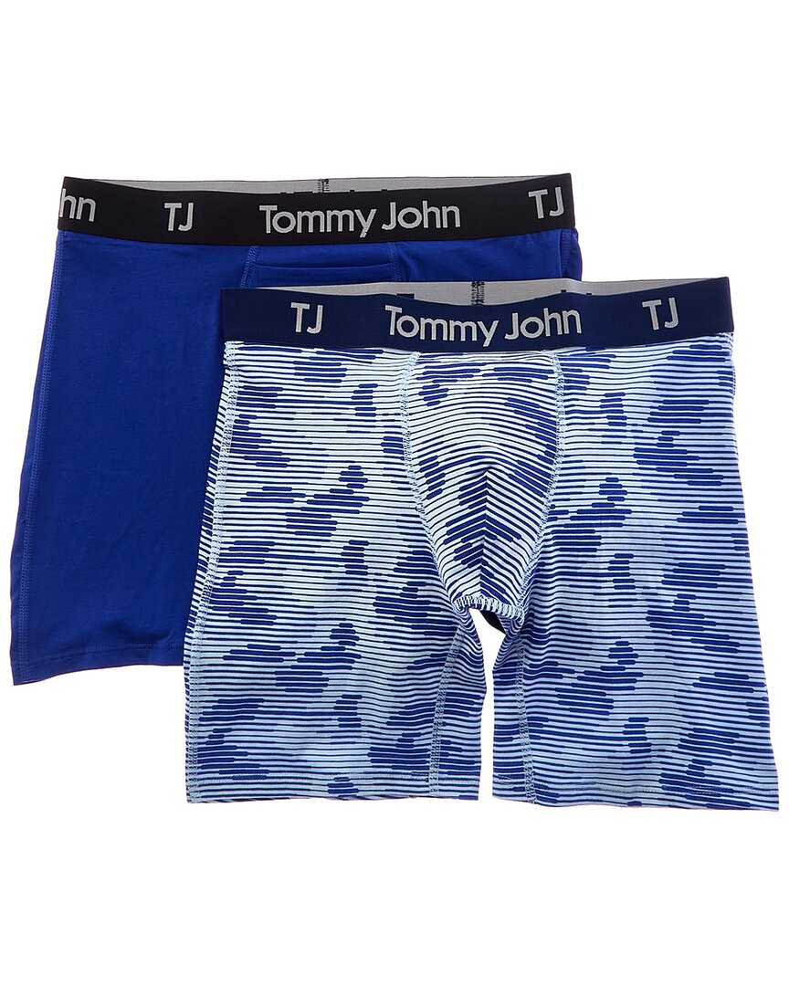 

Трусы-боксеры Tommy John 2pk Stretch, синий