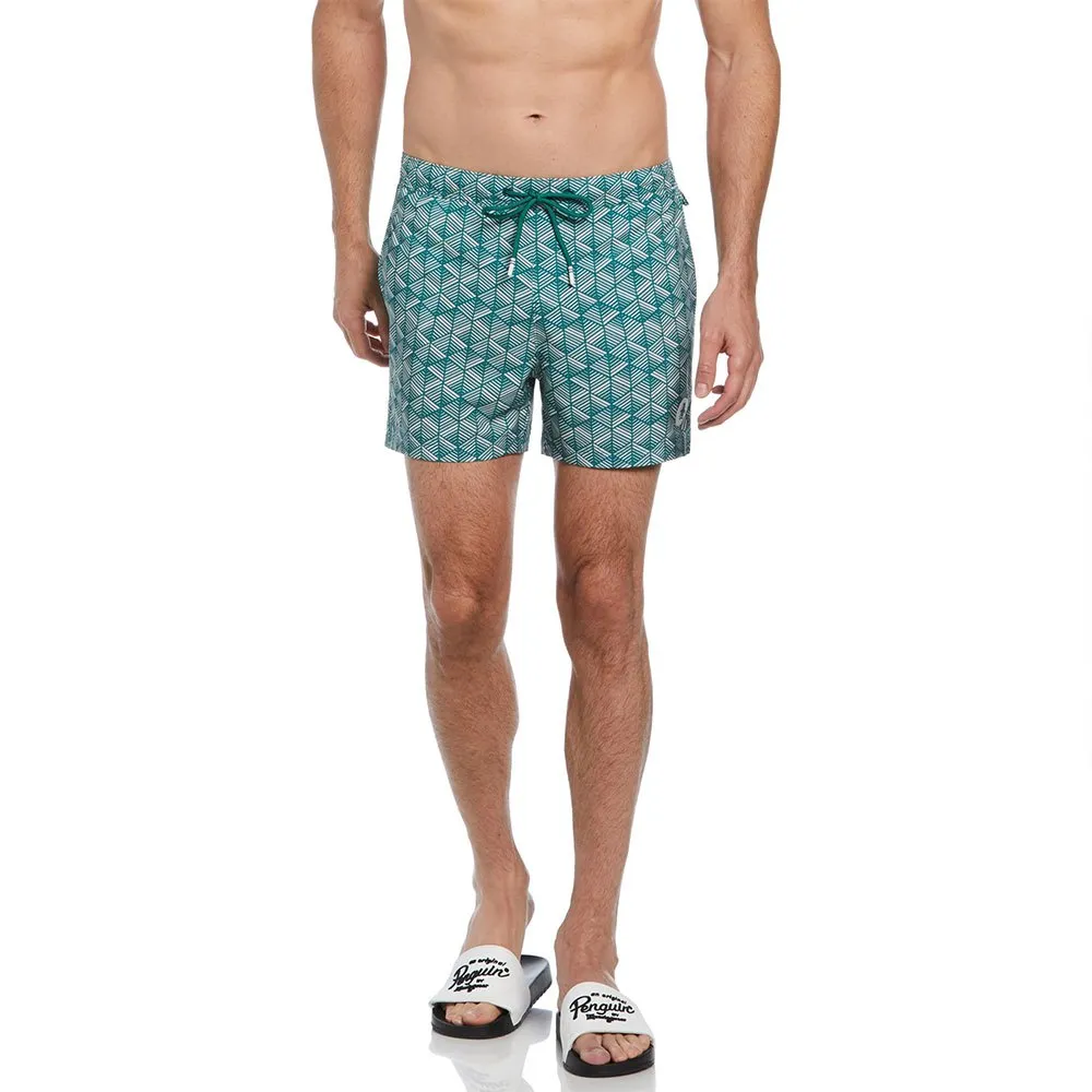 

Плавки Original Penguin Recycled Polyester Stretch Aop Geo, разноцветный