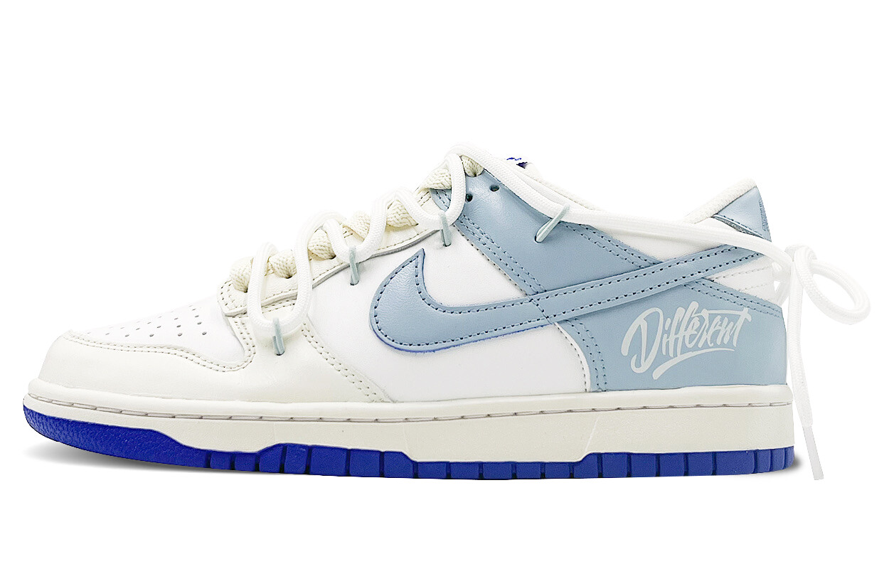 

Кроссовки Nike Dunk Skateboarding Shoes Women's Low-top White/blue, лазурный, Синий, Кроссовки Nike Dunk Skateboarding Shoes Women's Low-top White/blue, лазурный