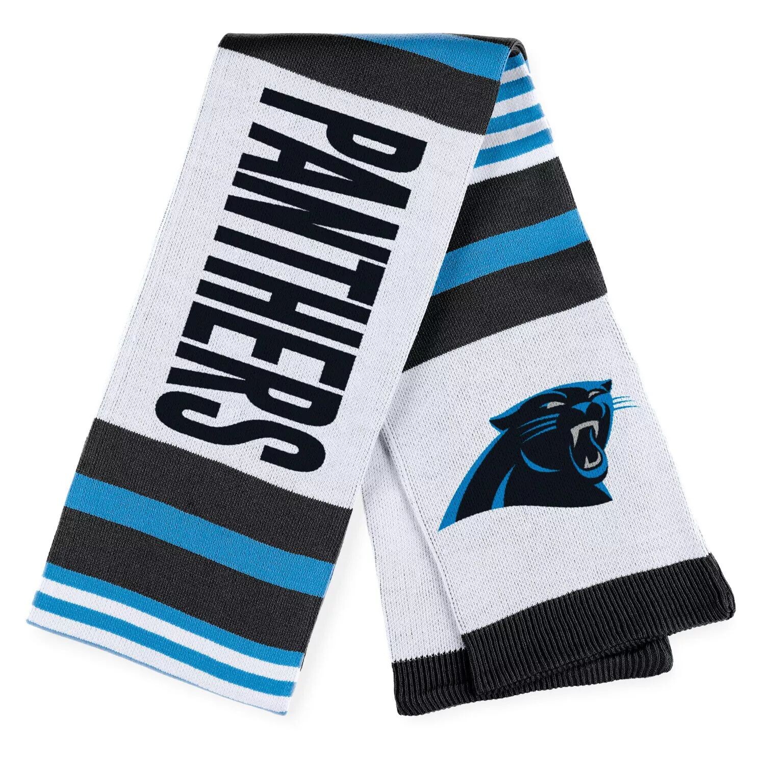 

Женская одежда Erin Andrews Жаккардовый полосатый шарф Carolina Panthers