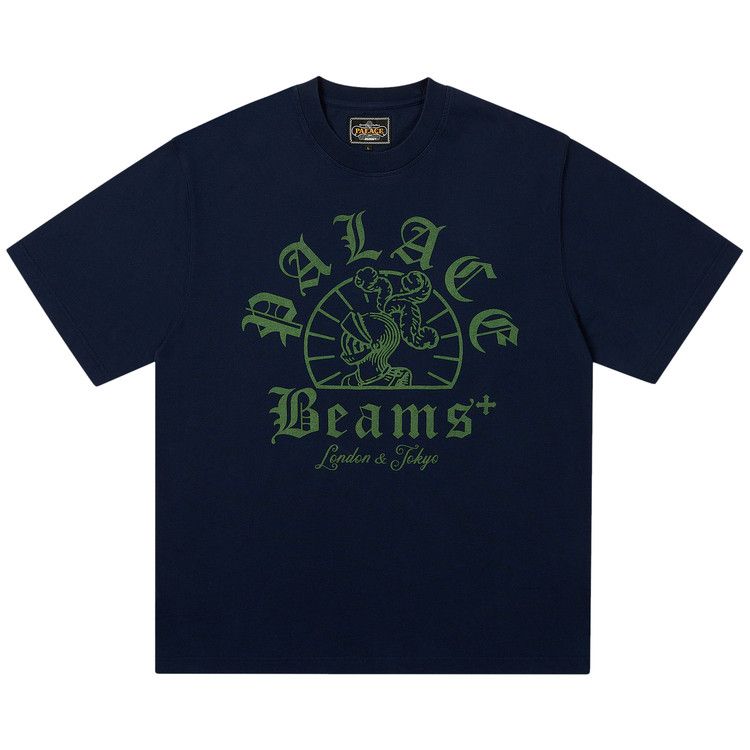 

Футболка Palace x Beams Plus Graphic T-Shirt, Peacoat