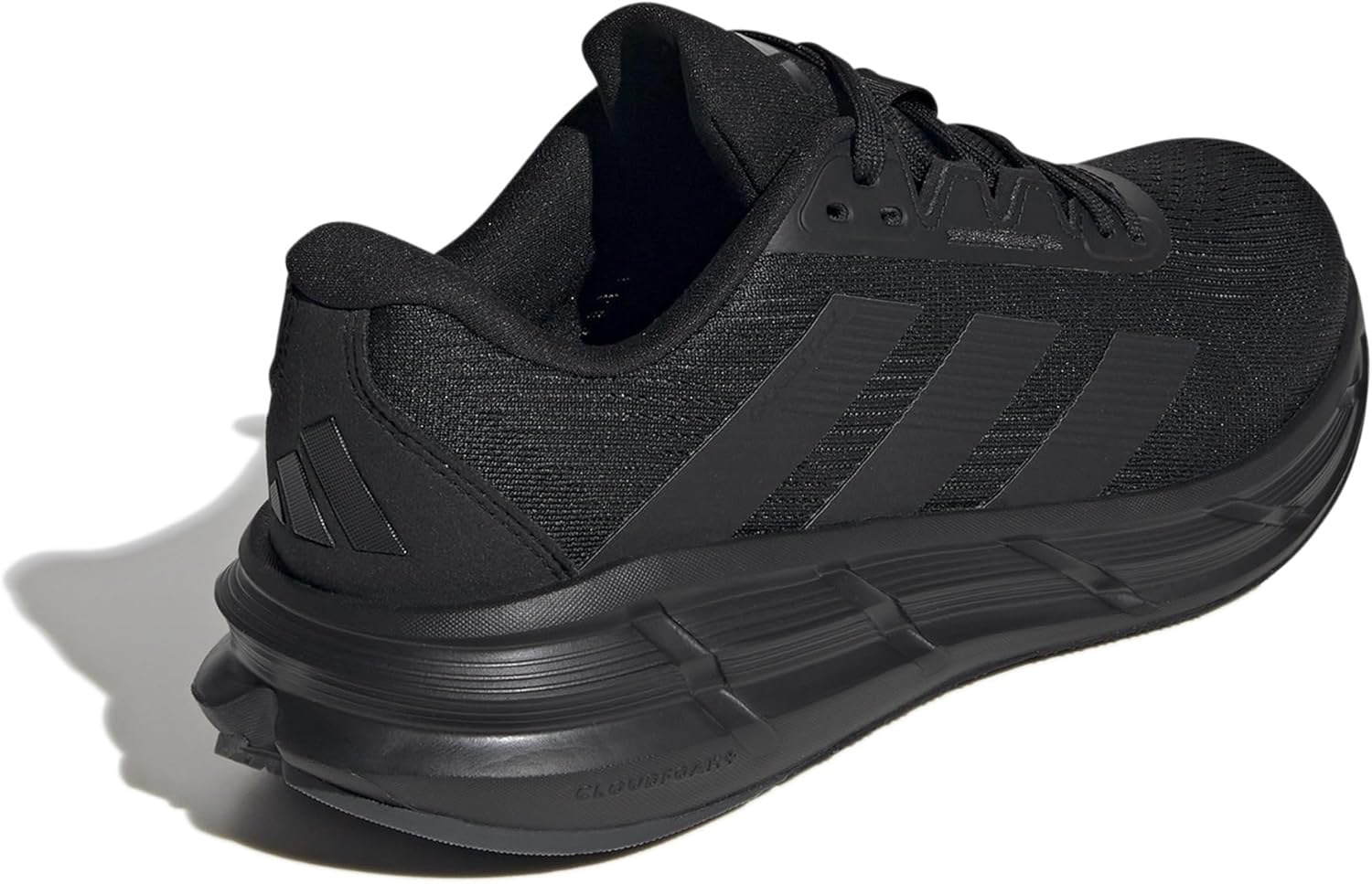 Мужские кроссовки Adidas Questar 3 для бега, черный/серый — фото 3