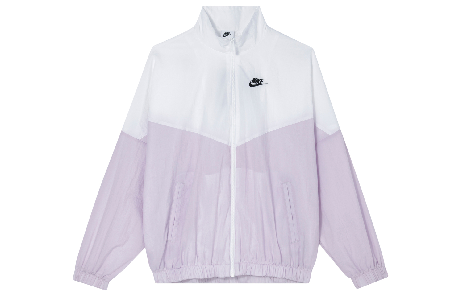 Nike Женская куртка бело-розовая, White Pink — фото 3