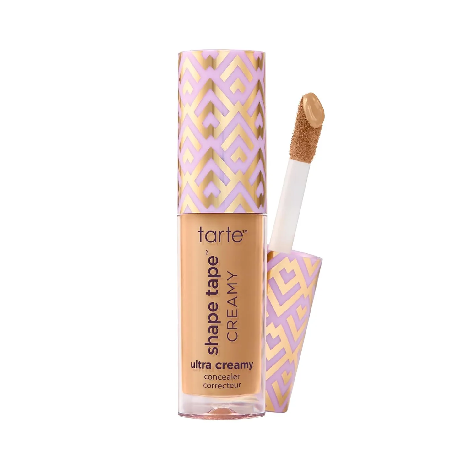 Tarte Shape Tape Creamy Concealer - тональный крем с кремовой текстурой, полное покрытие, увлажняющий матовый финиш на 24 часа, для покраснений и морщин, vegan & cruelty-free, 35N medium (medium skin with a balance of warm & cool undertones)