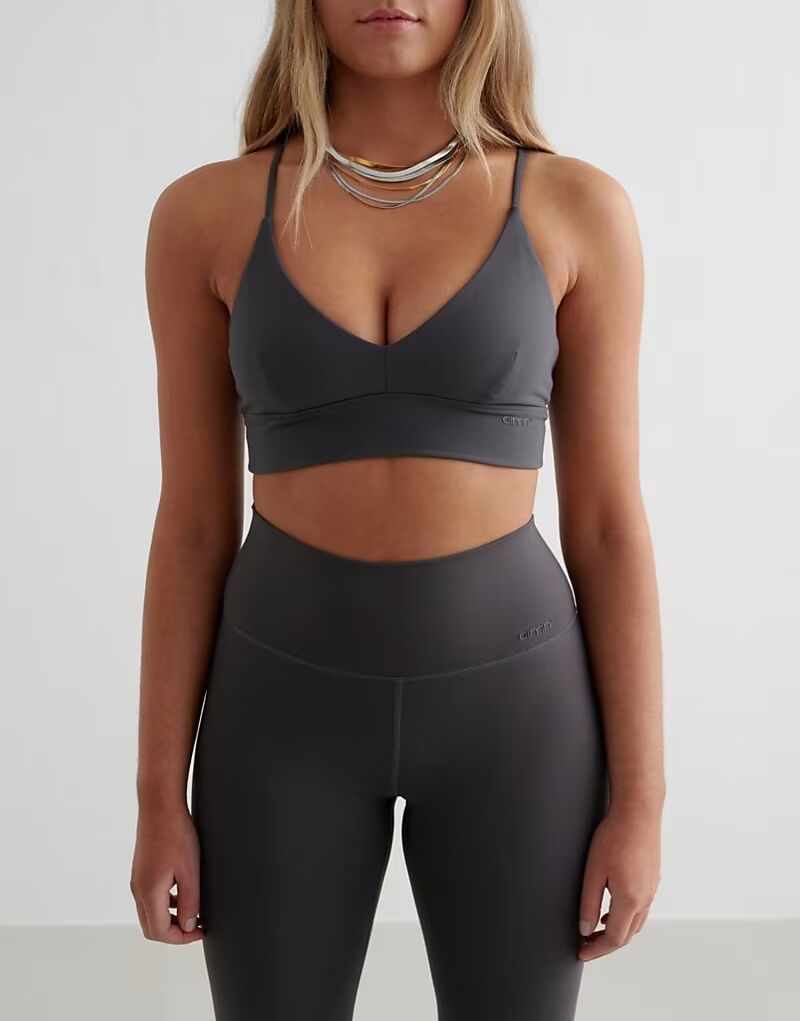 

Бюстгальтер Aim'n Shadow Grey Sense Strap в сером цвете