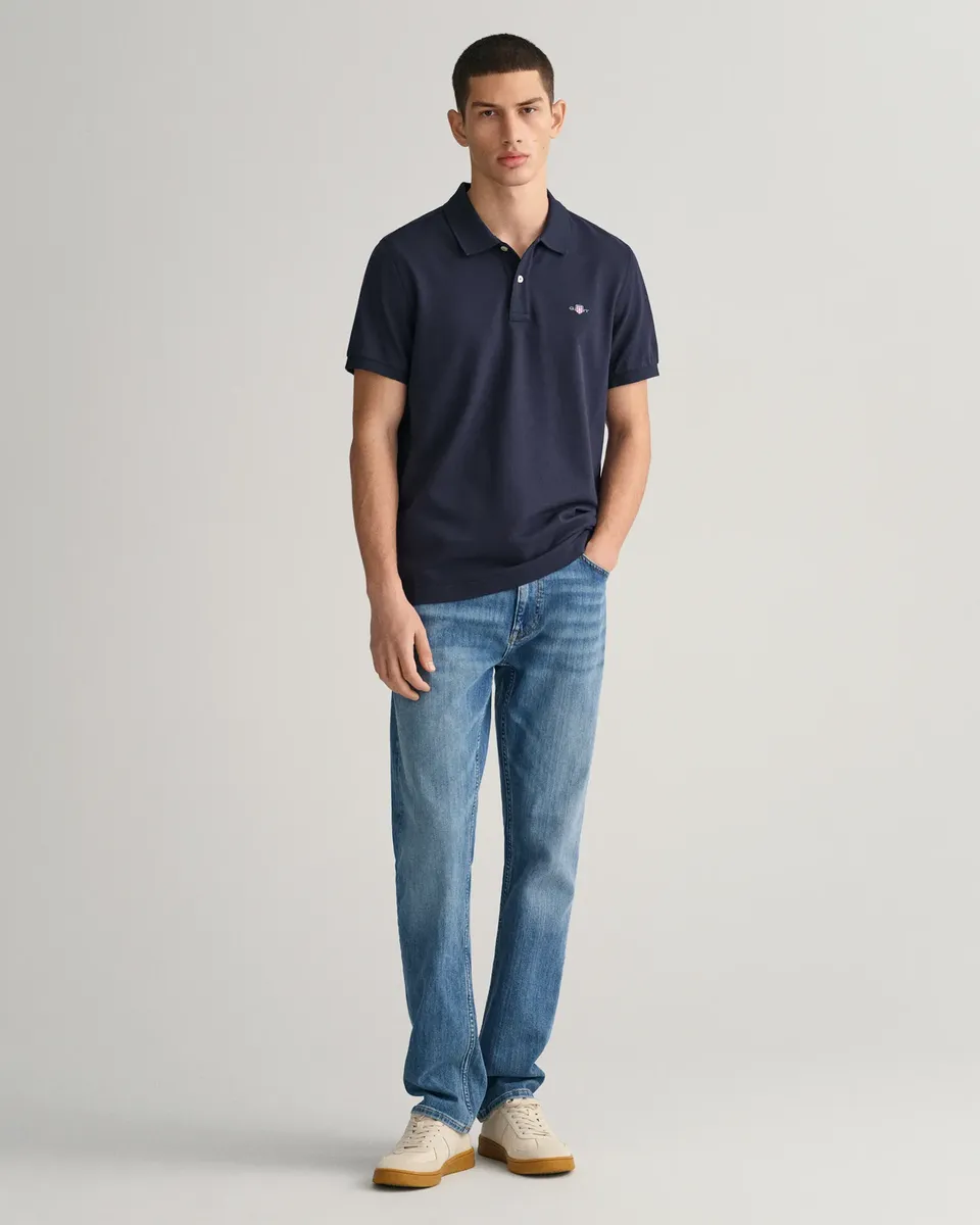 

Джинсы прямого кроя Gant "REGULAR GANT JEANS", синий