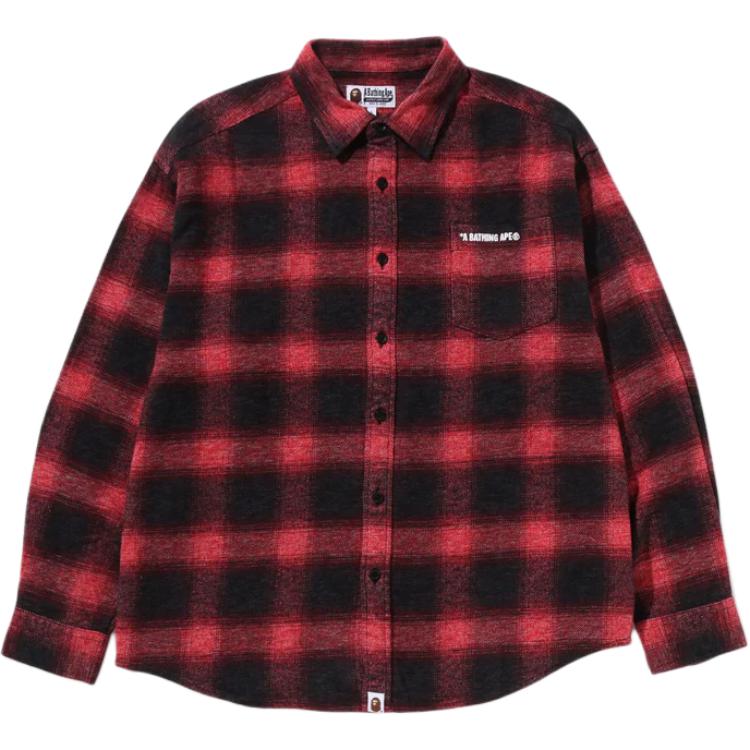 

Мужская рубашка A BATHING APE, красный