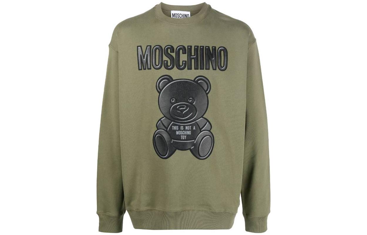 

Свитер мужской зеленый MOSCHINO