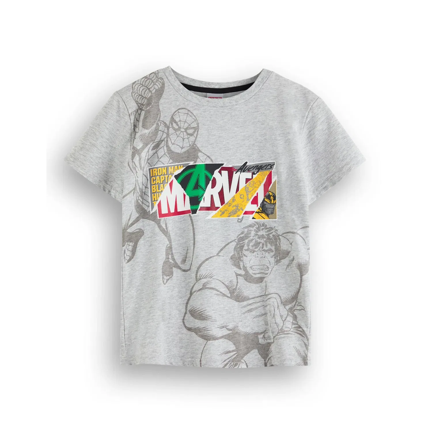 Футболка Marvel Avengers Kids T-Shirt с принтом, серый