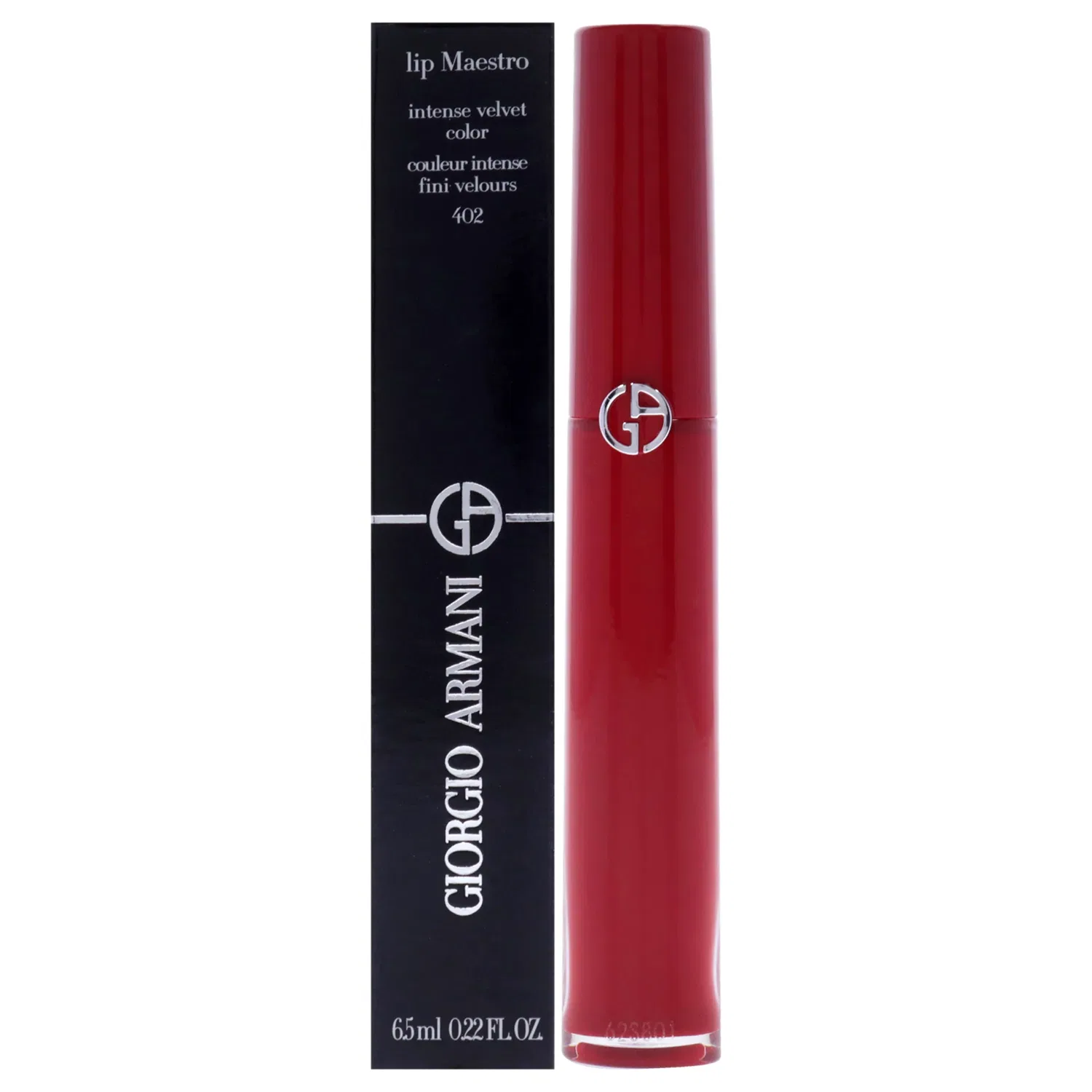 Помада Lip Maestro Intense Velvet Color - 402 Chinese Lacquer от Giorgio Armani для женщин - 0,22 унции, красный