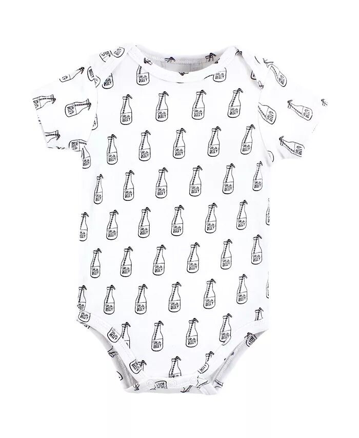 Хлопковые боди для маленьких мальчиков, медвежьи объятия Hudson Baby, серый — фото 2