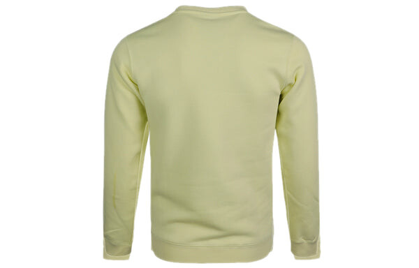 Толстовка Nike Sportswear Club Fleece Round Collar Male Orange Green, зеленый — фото 2