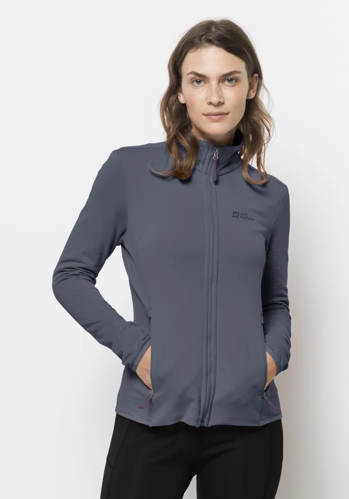 

Флисовая куртка Jack Wolfskin "PEAK GRID FLEECE W", цвет Dolphin
