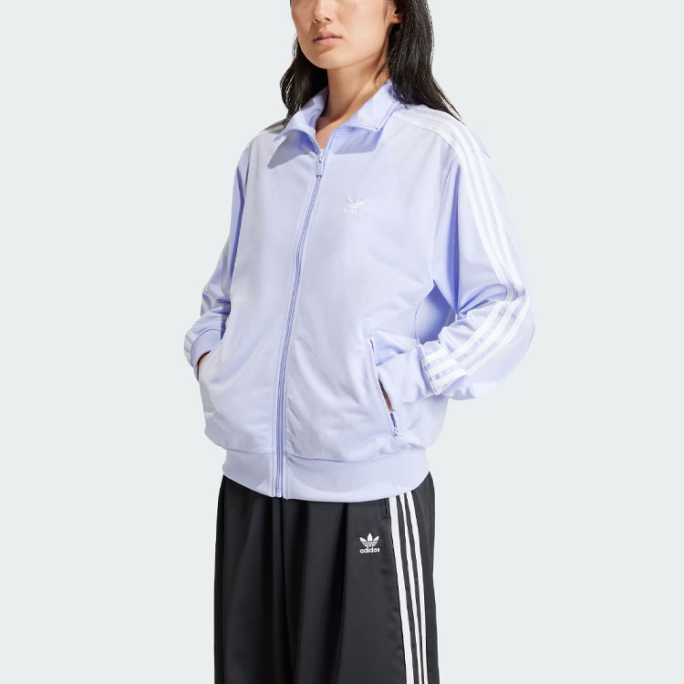 Adidas Originals Женская свободная куртка Adidas Adicolor Classics Firebird в фиолетовых тонах, Dusty Purple — фото 4