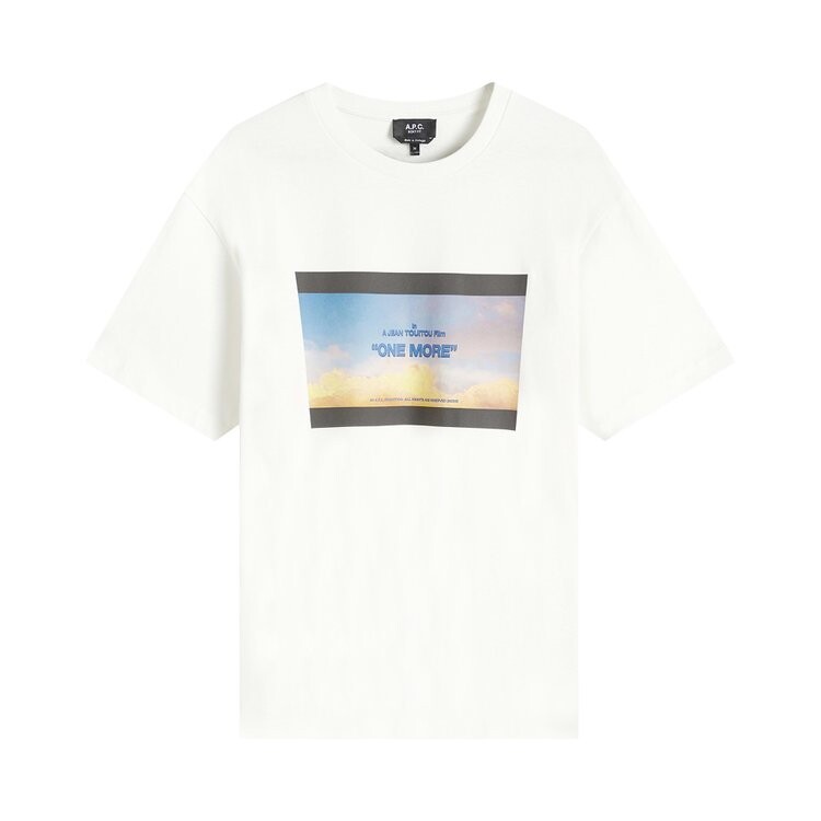 

Футболка A.P.C. Boxy Leo T-Shirt, белый