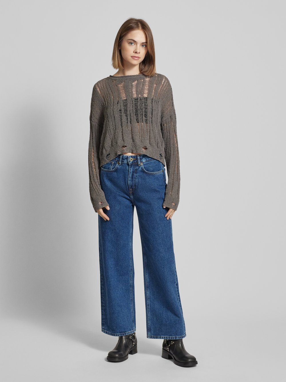 

Джинсы с 5-карманным дизайном Pepe Jeans, синий