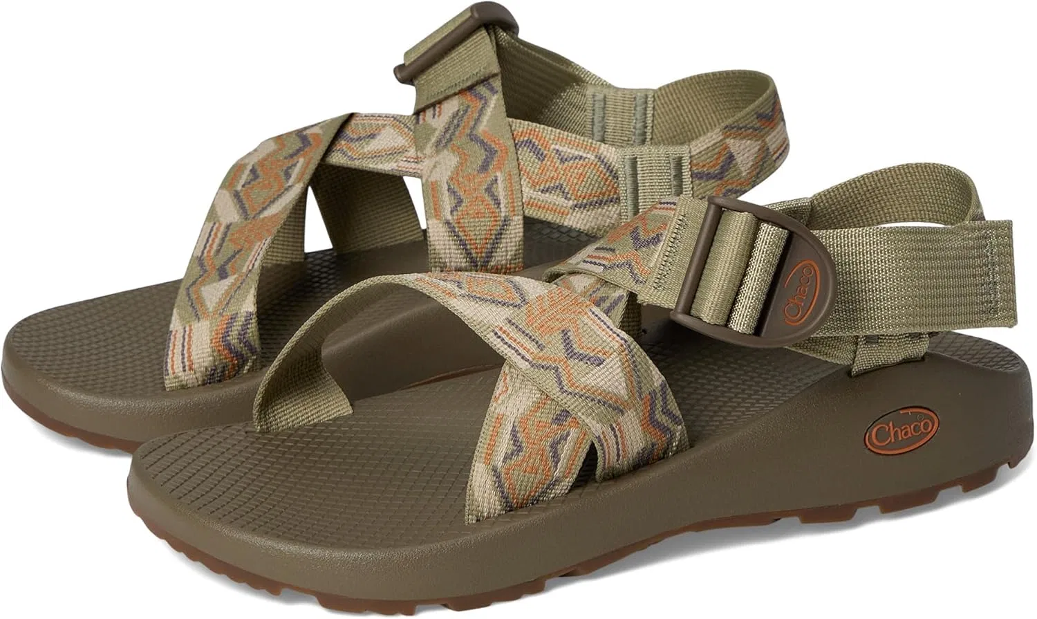 Мужские классические сандалии Chaco Mega Z, 2-Paddle Steamed Sage