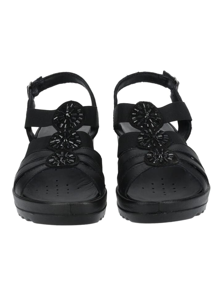 Сандалии на плоской подошве Imac, черный — фото 4
