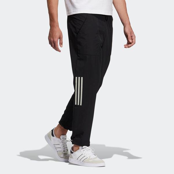 Спортивные штаны adidas neo M Sw Lw Tp Casual Sports Lacing Breathable Long Pants Black, черный — фото 2