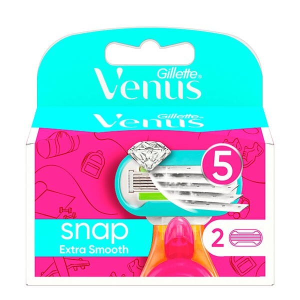 

Сменные стержни Venus Snap Extra Smooth 2 шт Gillette Venus