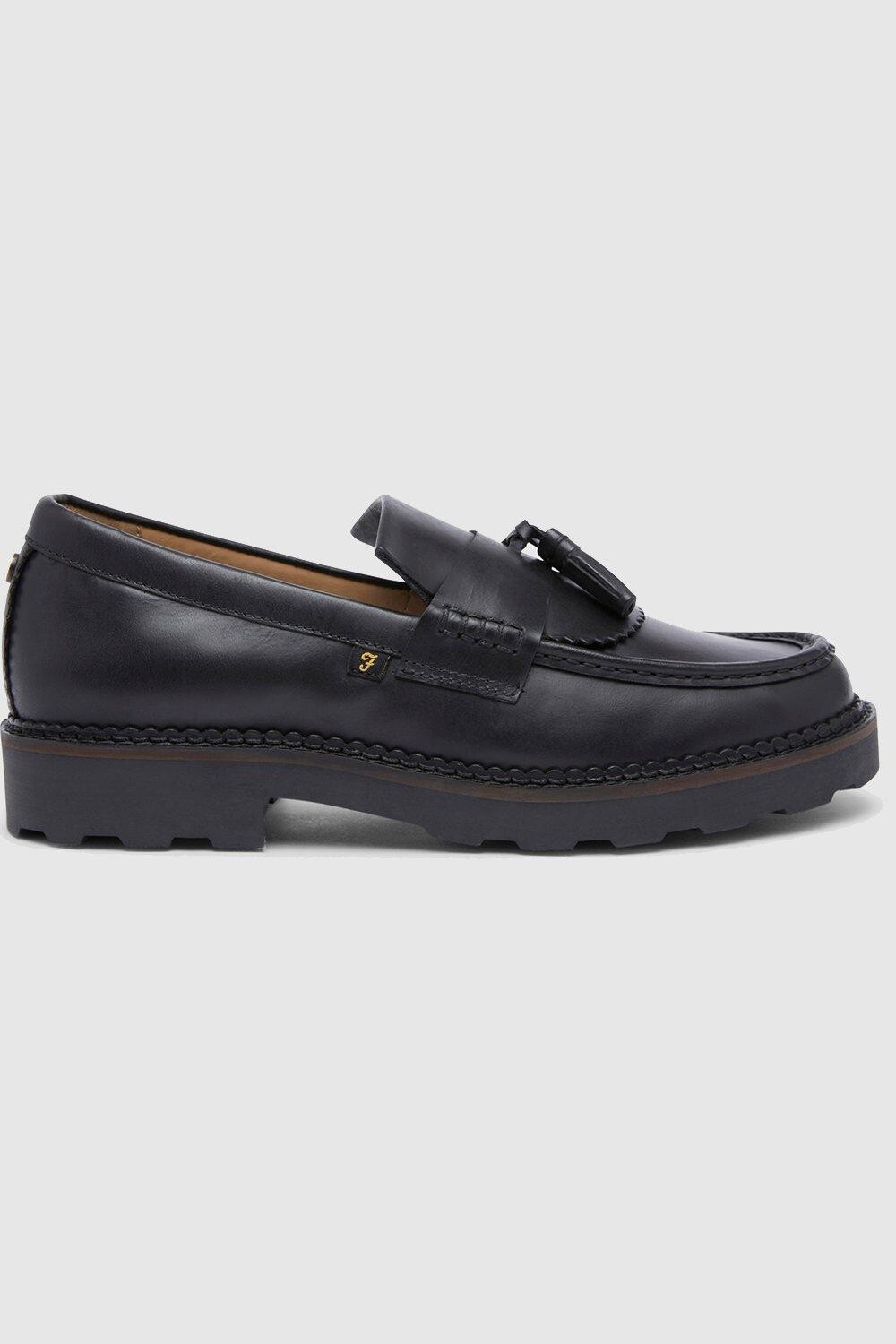 

Кожаные лоферы Morfield Farah Footwear, черный