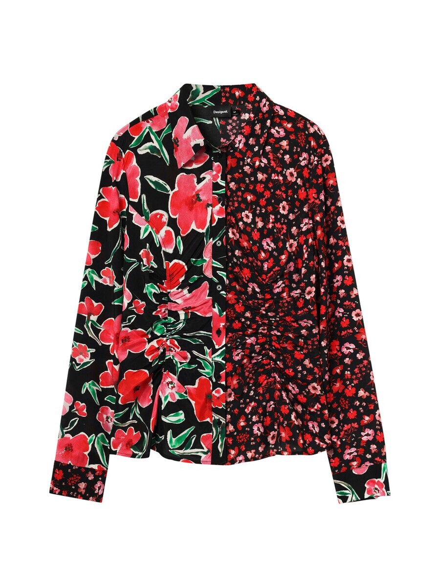 

Блуза Desigual Blouse, цвет Mixed colors