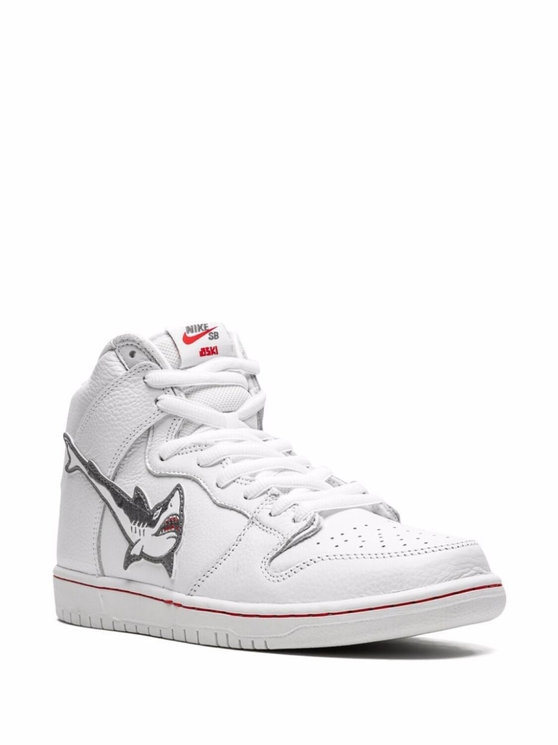 Кроссовки SB Dunk High Pro ISO из коллаборации с Oski Nike, белый — фото 2