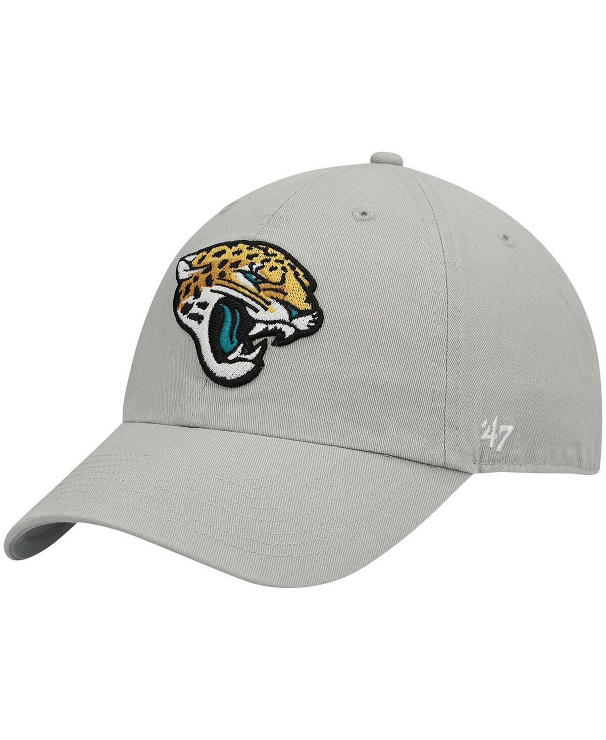 

Мужская серая регулируемая кепка с логотипом Jacksonville Jaguars '47 Brand