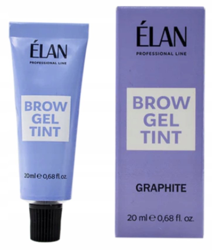 

ELAN Brow Gel Tint GRAPHITE, 20 мл (в тюбике) Project Lashes