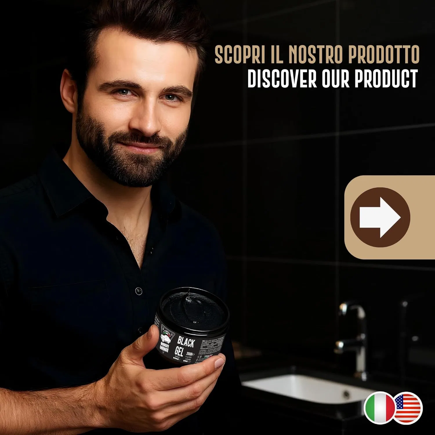 Гель-краска для волос Barbers Garage Colour Gel для мужчин Barbers Garage — фото 2