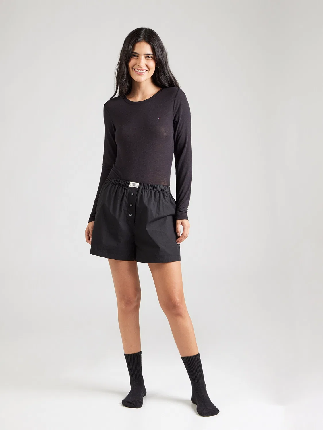Нижняя рубашка Tommy Hilfiger Underwear, Black — фото 3