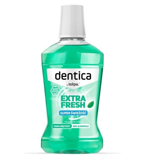 

Ополаскиватель для полости рта Extra Fresh Mint, 500 мл Dentica By tołpa