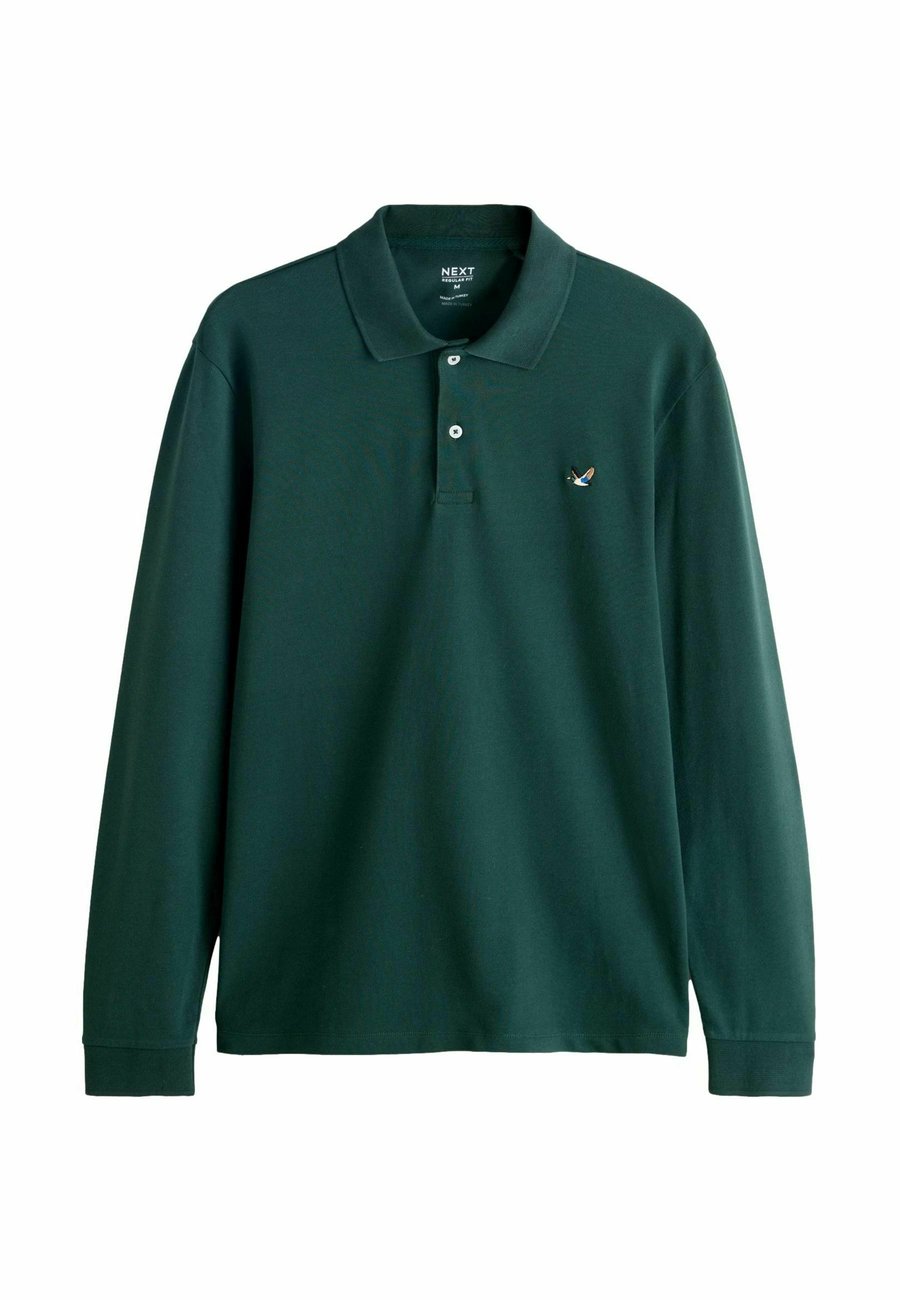 

Поло Next Polo shirt, Green Duck/Mottled Dark Green, Зеленый, Поло Next Polo shirt, Green Duck/Mottled Dark Green