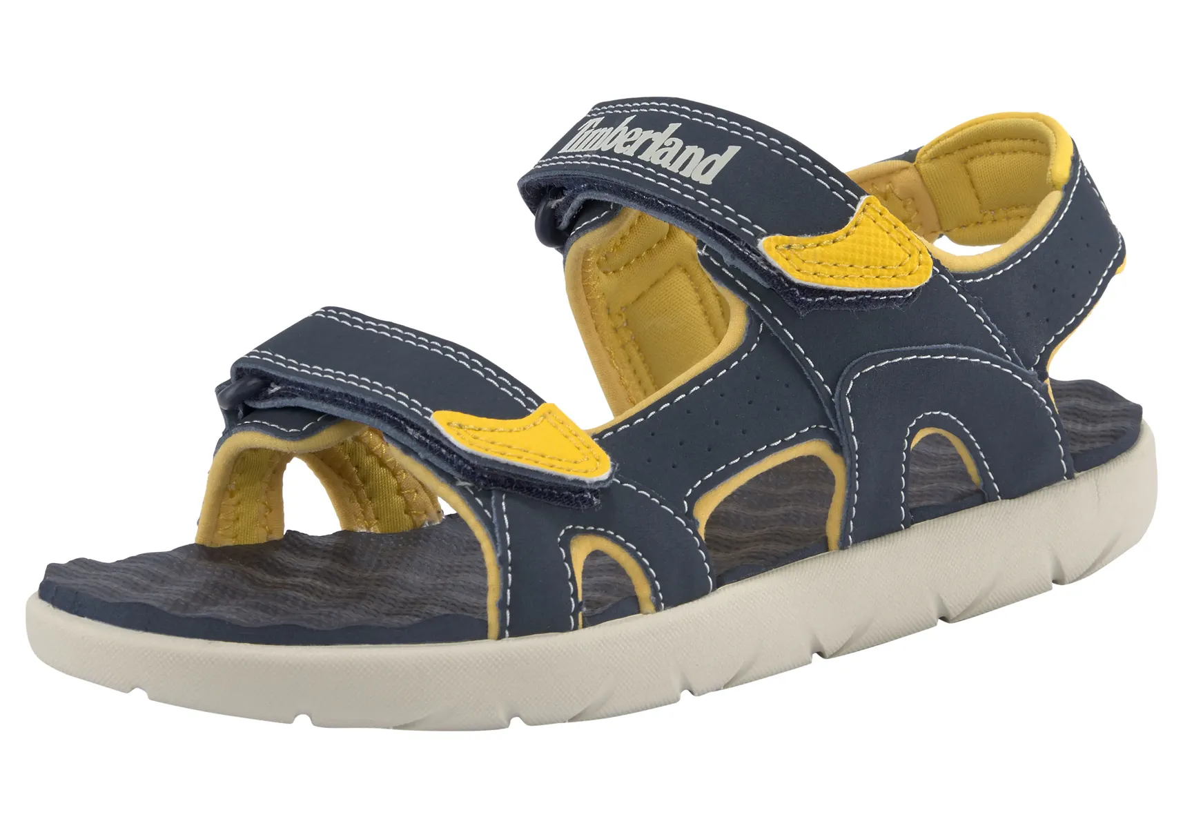 

Сандалии Timberland "Perkins Row 2 STRAP SANDAL", с застежкой-липучкой, желтый