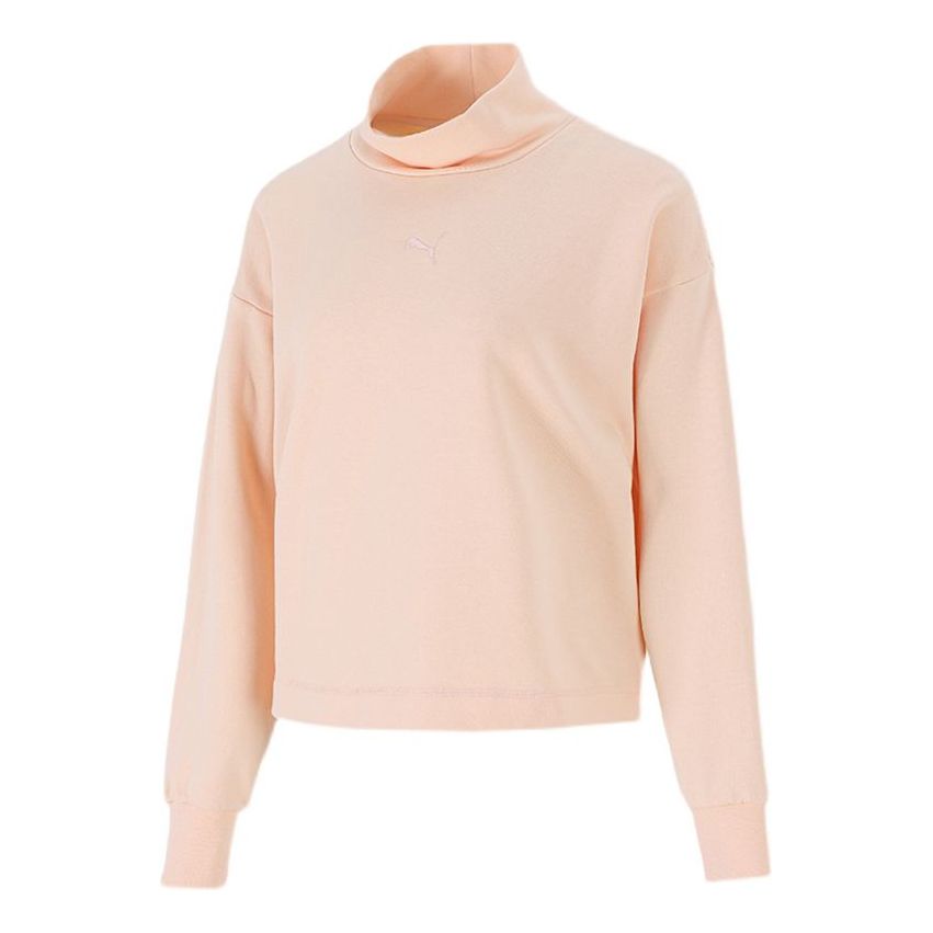 

(WMNS) Худи Puma Her Retro с вышивкой, свободного кроя, с высоким воротником, размер S