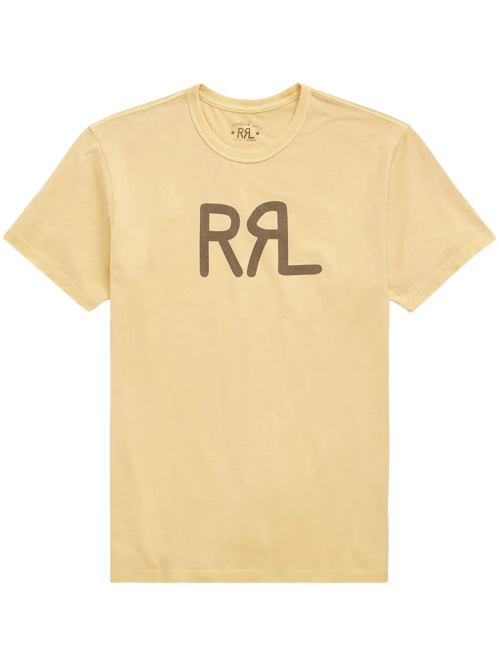 

Футболка с логотипом Ralph Lauren RRL, желтый