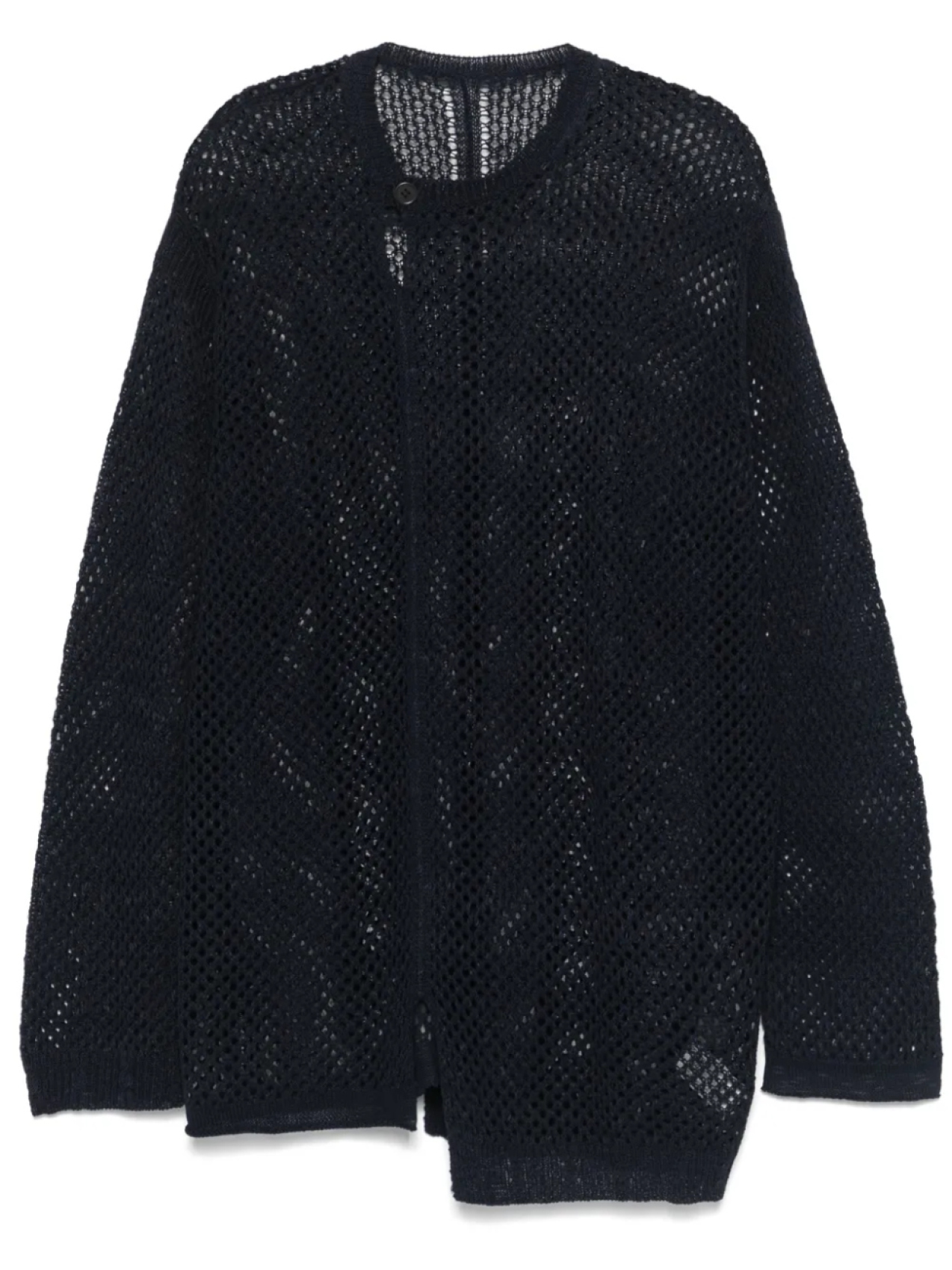 

Ажурный свитер Yohji Yamamoto, синий