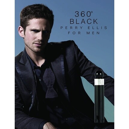 Мужская туалетная вода Perry Ellis 360 Black EDT Spray for Men 100ml — фото 3