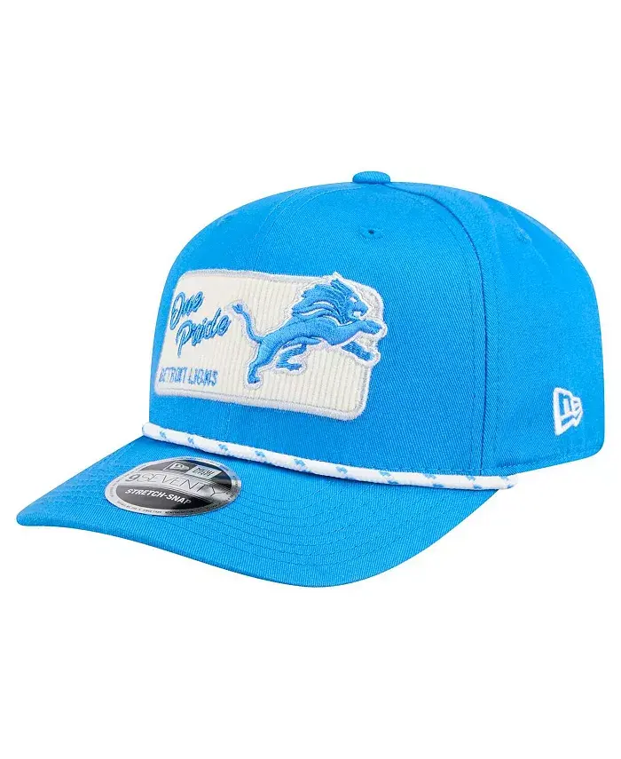 

Мужская синяя кепка Detroit Lions Chant 9SEVENTY Stretch-Snap New Era