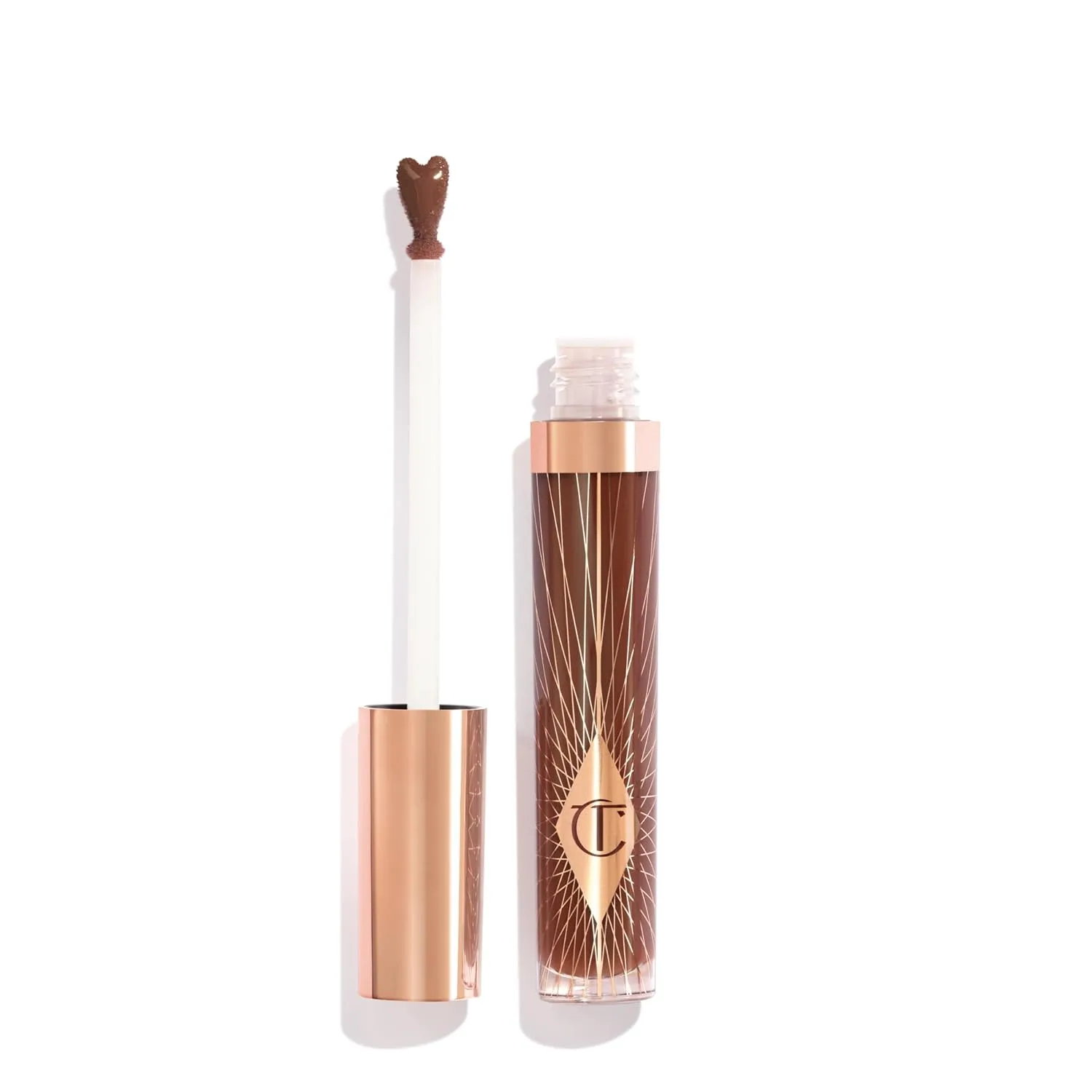 Charlotte Tilbury Collagen Lip Bath - Блеск для губ, придающий им объем и сияние - Формула с ухаживающими компонентами для увлажнения и питания губ, Pillow Talk Deep - deep berry rose