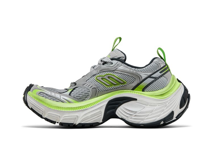 Кроссовки Balenciaga 6XL Sneaker 'Worn-Out - Pearl Glass Green', серый — фото 3