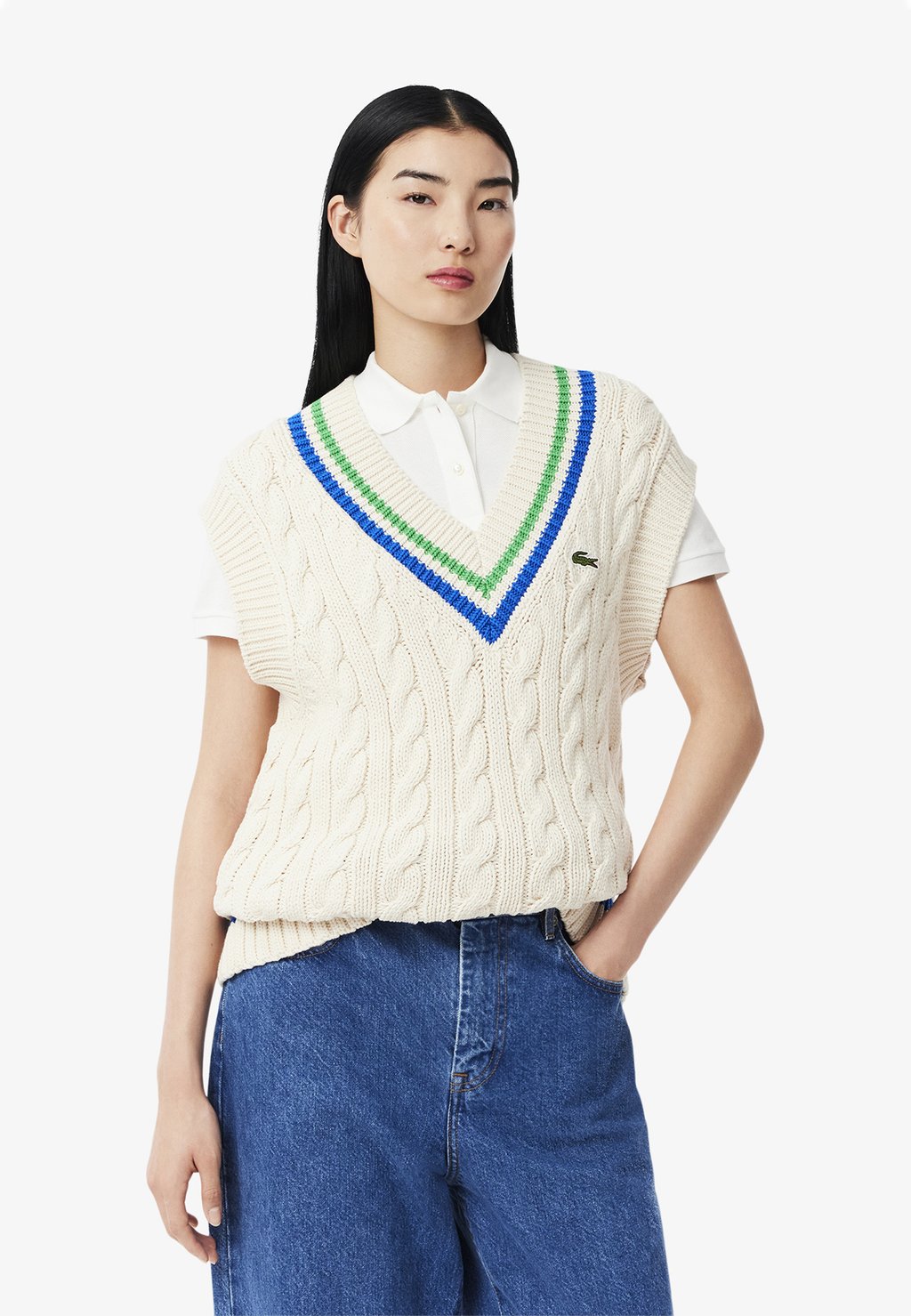 

Джемпер Lacoste, белый