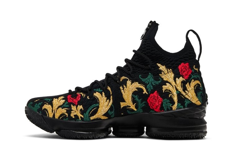 Кроссовки Nike Kith x LeBron Performance 15 'Closing Ceremony', черный — фото 3