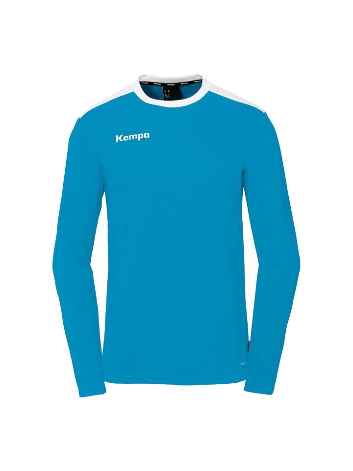 

Рубашка с длинными рукавами Emotion 27 в цвете Kempa синий/белый Kempa
