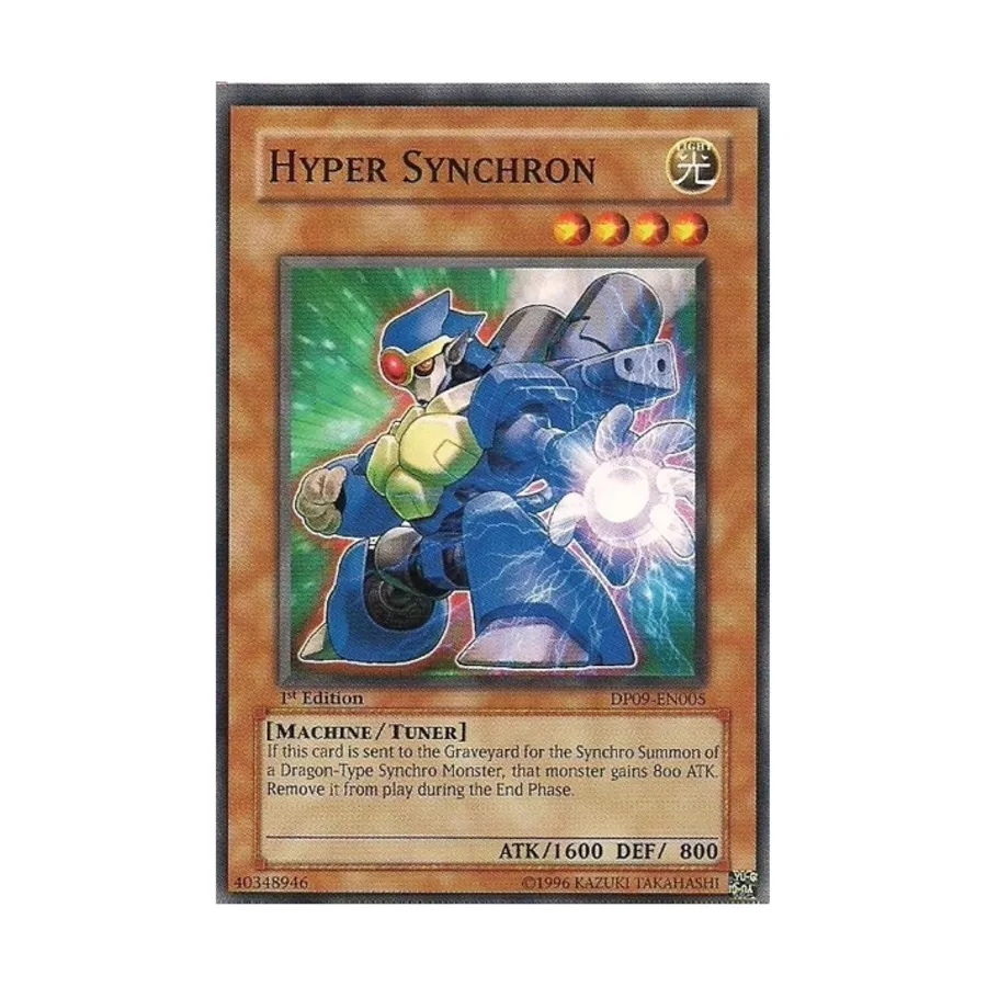 

CCG Гиперсинхронизация (обычная), Yu-Gi-Oh - Duelist Pack - Yusei Fudo 2 - Singles