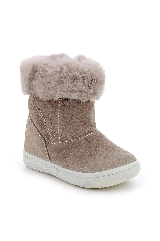 

Детские замшевые зимние сапоги Primigi, коричневый